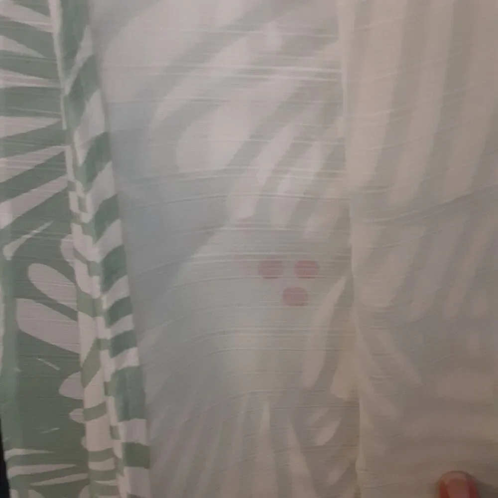 Silvermist & Berry Bold Tropical Floral Shower Curtain
